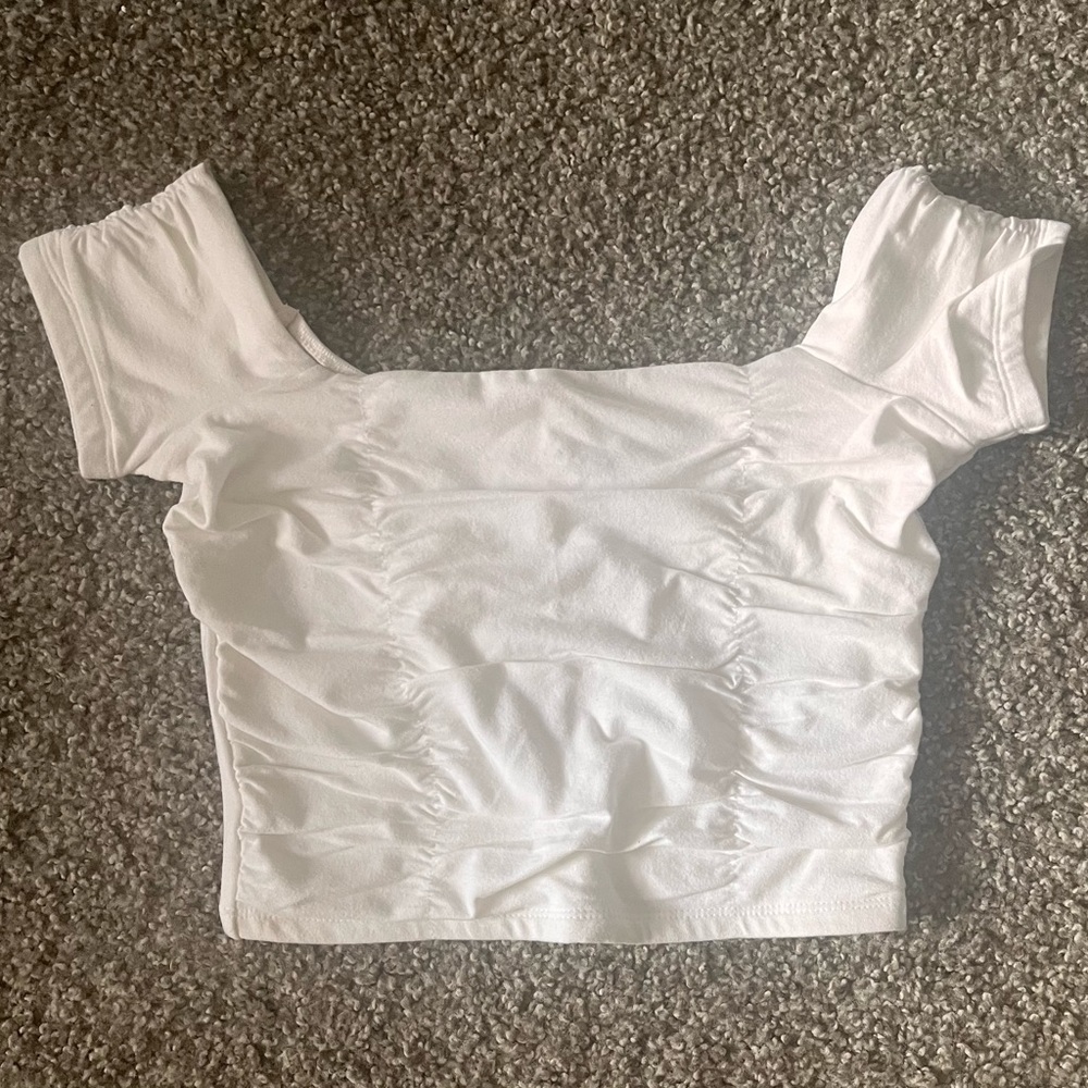 Hollister social tourist xs off shoulder top